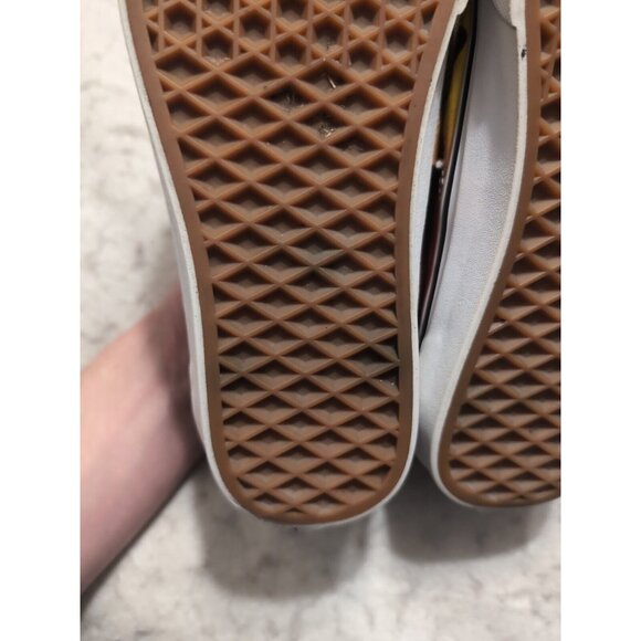 Vans Old Skool Low Top Lace Up Flame Skate Sneaker Shoes Womens 7.5 / Mens 6 - Picture 10 of 11